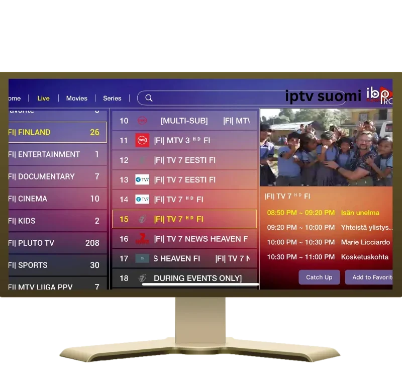 IPTV Suomi 2026 – suomalaiset TV-kanavat ja 4K suoratoisto