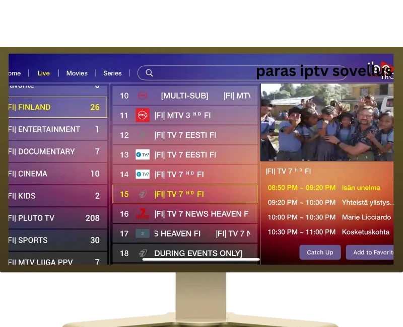 Paras IPTV sovellus Suomessa 2026 – vertailu, EPG ja asetukset